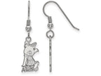LogoArt Sterling Silver Alpha Xi Delta Medium Dangle Earrings
