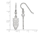LogoArt Sterling Silver Chi Omega Medium Dangle Earrings