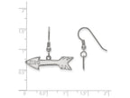 LogoArt Sterling Silver Pi Beta Phi Medium Dangle Earrings