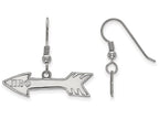 LogoArt Sterling Silver Pi Beta Phi Medium Dangle Earrings