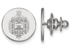 LogoArt Sterling Silver Navy Crest Lapel Pin