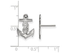 LogoArt Sterling Silver Alpha Sigma Tau Extra Small Post Earrings