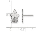 LogoArt Sterling Silver Alpha Phi Extra Small Post Earrings