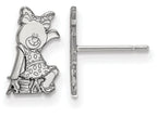 LogoArt Sterling Silver Alpha Xi Delta Extra Small Post Earrings