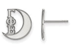 LogoArt Sterling Silver Gamma Phi Beta Extra Small Post Earrings