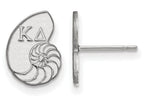 LogoArt Sterling Silver Kappa Delta Extra Small Post Earrings