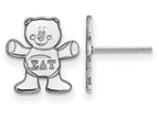 LogoArt Sterling Silver Sigma Delta Tau Extra Small Post Earrings