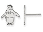 LogoArt Sterling Silver Theta Phi Alpha Extra Small Post Earrings