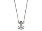 LogoArt Sterling Silver Alpha Sigma Tau Extra Small Pendant Necklace With 18 Inch