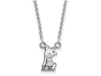 LogoArt Sterling Silver Alpha Xi Delta Extra Small Pendant Necklace With 18 Inch