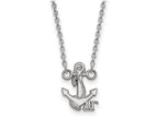 LogoArt Sterling Silver Delta Gamma Extra Small Pendant Necklace With 18 Inch