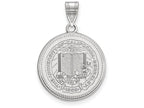LogoArt Sterling Silver University Of California Berkeley Large Crest Pendant Necklace