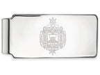Logoart 925 Sterling Silver Navy Money Clip Crest