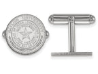 LogoArt Sterling Silver Baylor University Crest Cuff Link