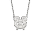 LogoArt Sterling Silver Chicago Blackhawks Large Pendant Necklace