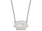 LogoArt Sterling Silver Boston Bruins Small Pendant Necklace