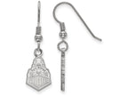 LogoArt Sterling Silver Purdue Small Dangle Earrings Wire