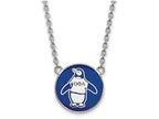 LogoArt Sterling Silver Theta Phi Alpha Small Enameled Pendant Necklace With 18 Inch