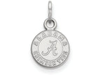 LogoArt Sterling Silver University Of Alabama Xs Pendant Necklace