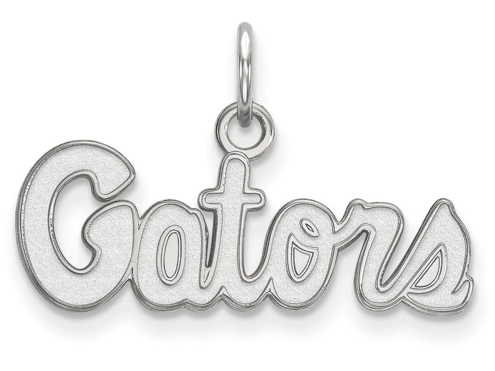 LogoArt Sterling Silver University Of Florida Xs Pendant Necklace