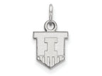 LogoArt Sterling Silver University Of Illinois Xs Pendant Necklace