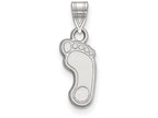 LogoArt Sterling Silver University Of North Carolina Small Pendant Necklace