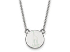 LogoArt Sterling Silver Alpha Epsilon Phi Extra Small Enameled Pendant Necklace With 18 Inch