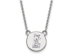 LogoArt Sterling Silver Alpha Xi Delta Extra Small Enameled Pendant Necklace With 18 Inch