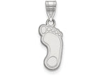 LogoArt Sterling Silver University Of North Carolina Medium Pendant Necklace