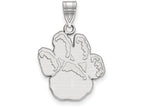 LogoArt Sterling Silver University Of Pittsburgh Large Pendant Necklace