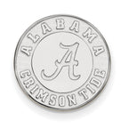LogoArt Sterling Silver Virginia Tech Large Pendant Necklace