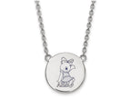 LogoArt Sterling Silver Alpha Xi Delta Small Enameled Pendant Necklace With 18 Inch