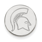 LogoArt Sterling Silver Ohio State University Small Pendant Necklace