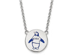 LogoArt Sterling Silver Theta Phi Alpha Small Enameled Pendant Necklace With 18 Inch