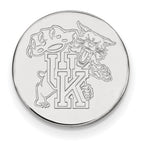 LogoArt Sterling Silver University Of Georgia Medium Pendant Necklace