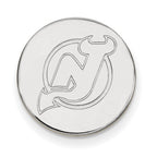 LogoArt Sterling Silver Delta Zeta Enameled Post Earrings