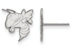 LogoArt Sterling Silver Georgia Institute Of Technology Small Post Earrings