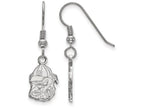 LogoArt Sterling Silver University Of Georgia Small Dangle Earrings Wire