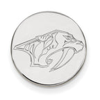 LogoArt Sterling Silver Michigan State University Xs Post Earrings