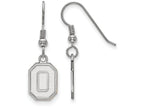 LogoArt Sterling Silver Ohio State University Small Dangle Earrings Wire