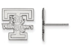LogoArt Sterling Silver University Of Tennessee Small Post Earrings