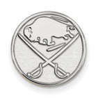 LogoArt Sterling Silver Kansas State University Small Post Earrings