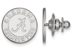 LogoArt Sterling Silver University Of Alabama Lapel Pin