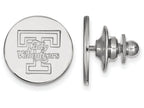 LogoArt Sterling Silver University Of Tennessee Lapel Pin