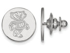 LogoArt Sterling Silver University Of Wisconsin Lapel Pin