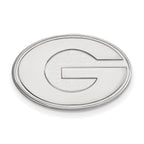 LogoArt Sterling Silver Michigan State University Lapel Pin