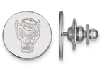 LogoArt Sterling Silver North Carolina State University Lapel Pin