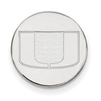LogoArt Sterling Silver University Of Wisconsin Cuff Link