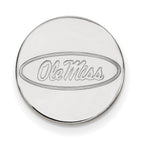 LogoArt Sterling Silver Michigan State University Cuff Link