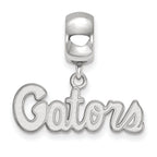 LogoArt Sterling Silver University Of Florida Bead Charm Charm Xs Dangle Bead Charm